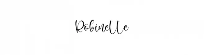 Robinette  تنزيل الخطوط