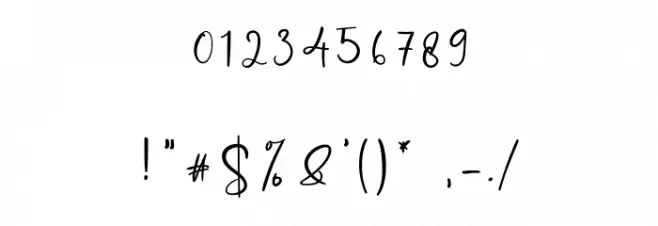 Robinette Font OTHER CHARS