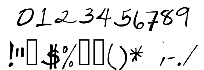 Robinhood Medium Font OTHER CHARS