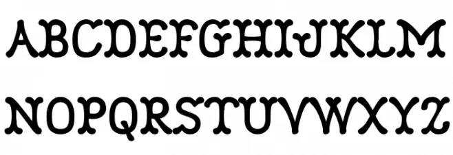 Robinne Font UPPERCASE