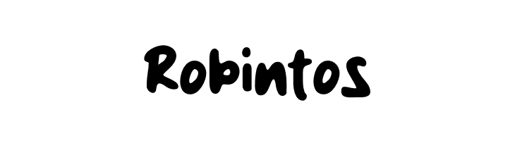 Robintos  font caratteri gratis