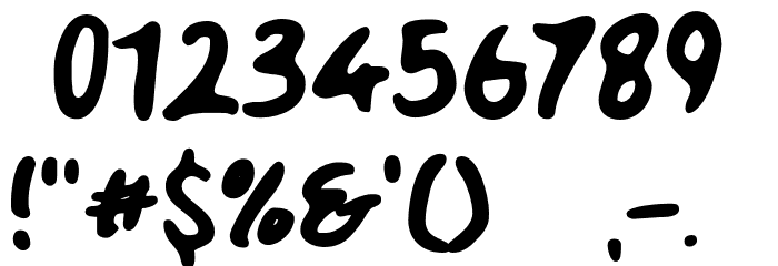 Robintos Font OTHER CHARS