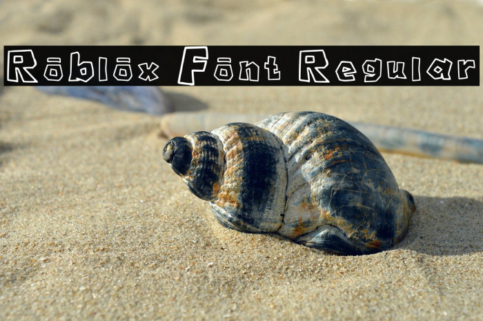 Roblox Font Regular Example 1