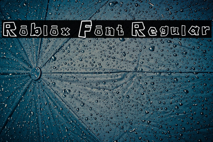 Roblox Font Regular Example 2