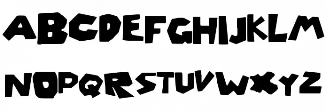 Roblox_Font Fuentes MAYÚSCULAS