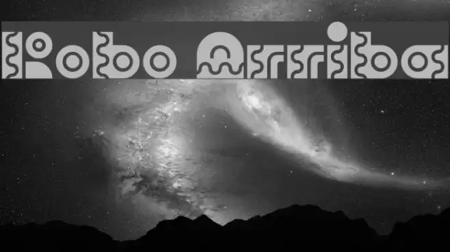 Robo Arriba Font examples