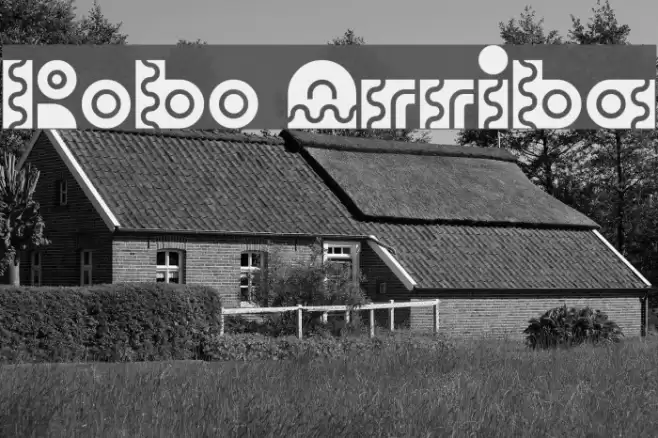 Robo Arriba Font examples