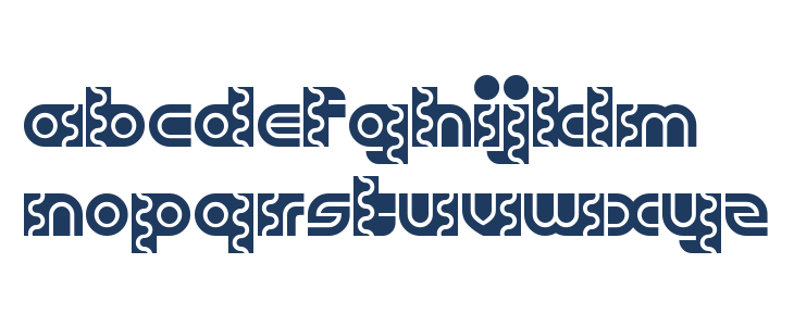 Robo Arriba Lowercase