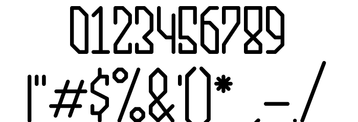 Robo Briant Font OTHER CHARS