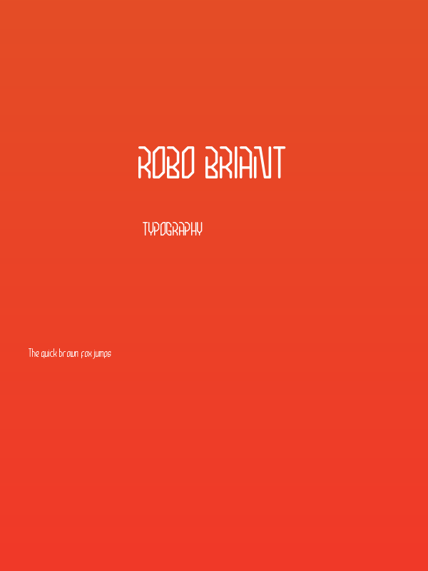 Robo Briant Poster