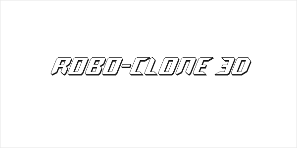 Robo-Clone 3D Logo
