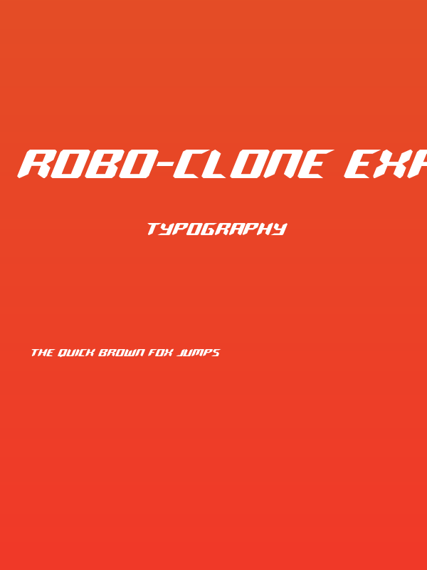 Robo-Clone Expanded Poster