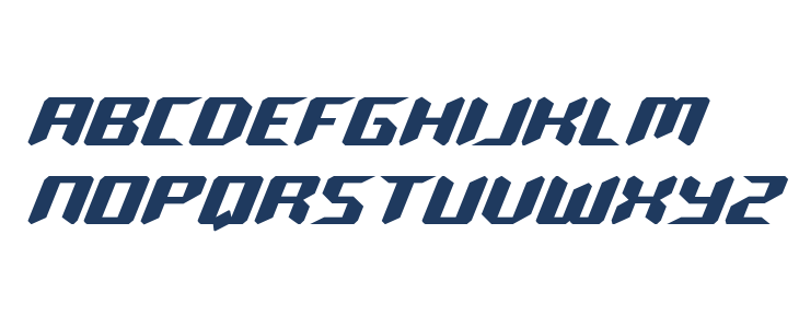 Robo-Clone Expanded Lowercase