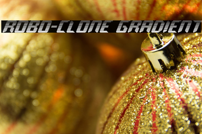 Robo-Clone Gradient Example 1