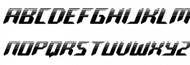Robo-Clone Halftone Polices MAJUSCULES
