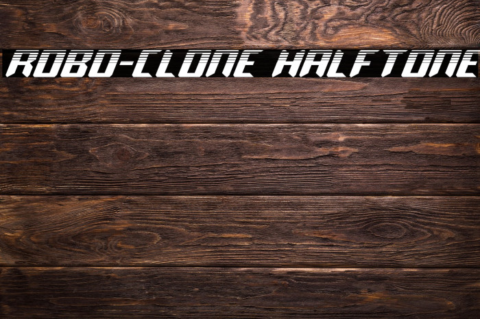 Robo-Clone Halftone Example 2