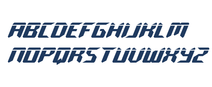 Robo-Clone Laser Lowercase