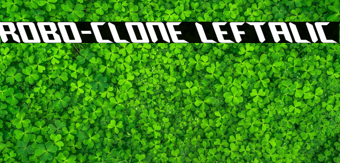 Robo-Clone Leftalic Example 1