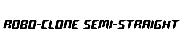 Robo-Clone Semi-Straight  لخطوط تنزيل