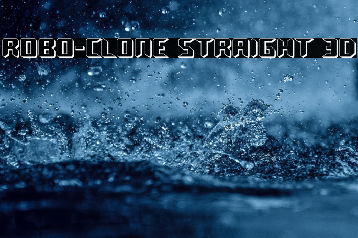 Robo-Clone Straight 3D Example 1