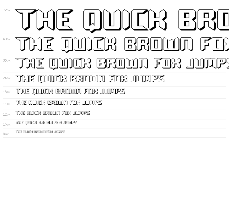 Robo-Clone Straight 3D Waterfall