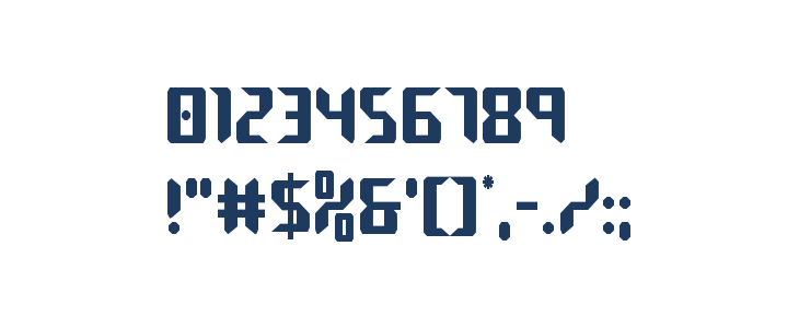 Robo-Clone Straight Condensed Other Characters