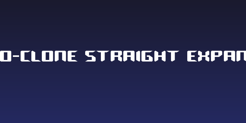 Robo-Clone Straight Expanded Social Header