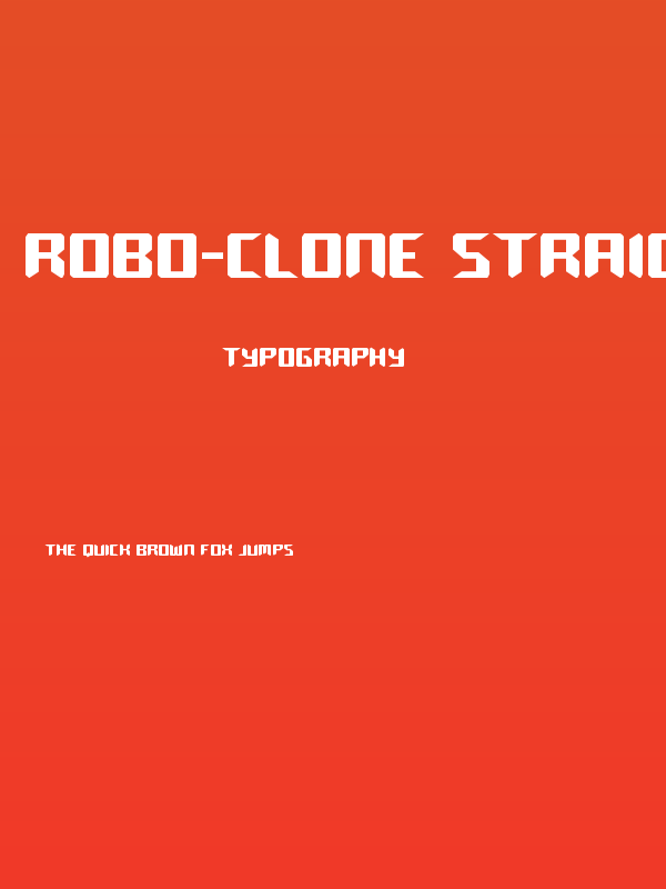 Robo-Clone Straight Poster