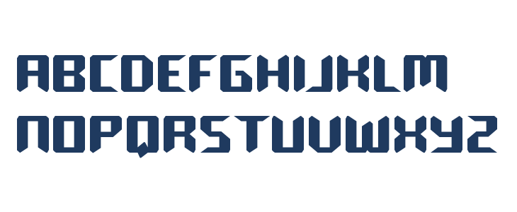 Robo-Clone Straight Lowercase