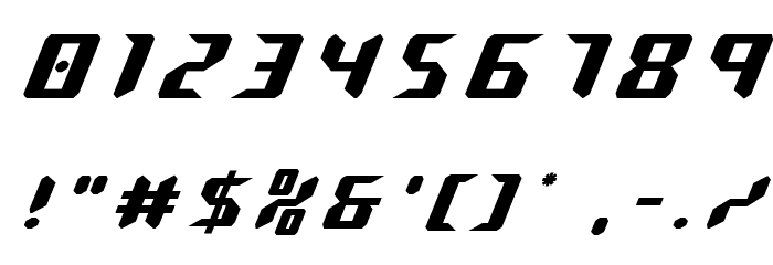 Robo-Clone Title Font OTHER CHARS