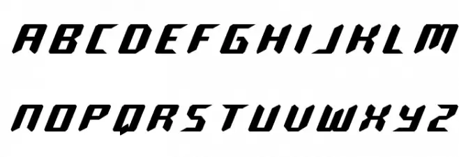 Robo-Clone Title Schriftart Groß