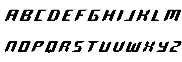Robo-Clone Title Font LOWERCASE