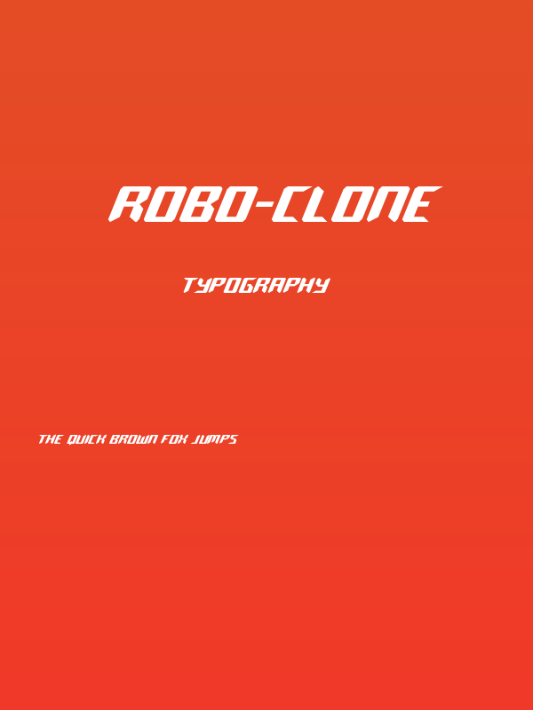 Robo-Clone Poster