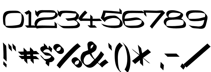 RoboKoz-Regular Font OTHER CHARS