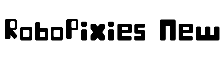 RoboPixies New  नि: शुल्क फ़ॉन्ट्स डाउनलोड