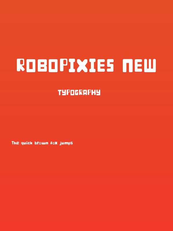 RoboPixies New Poster
