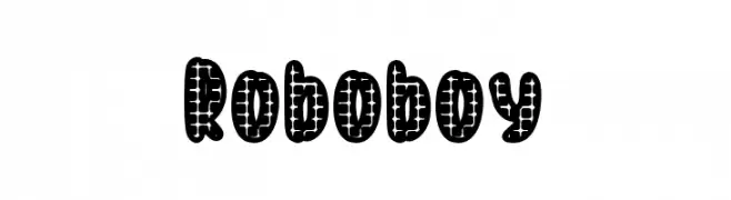 Roboboy  تنزيل الخطوط