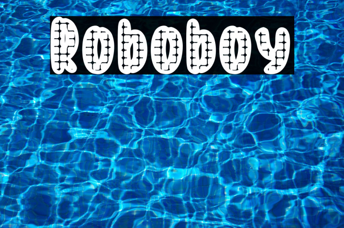 Roboboy Font examples
