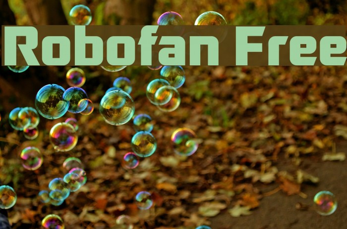 Similar Free Fonts for Robofan Bold