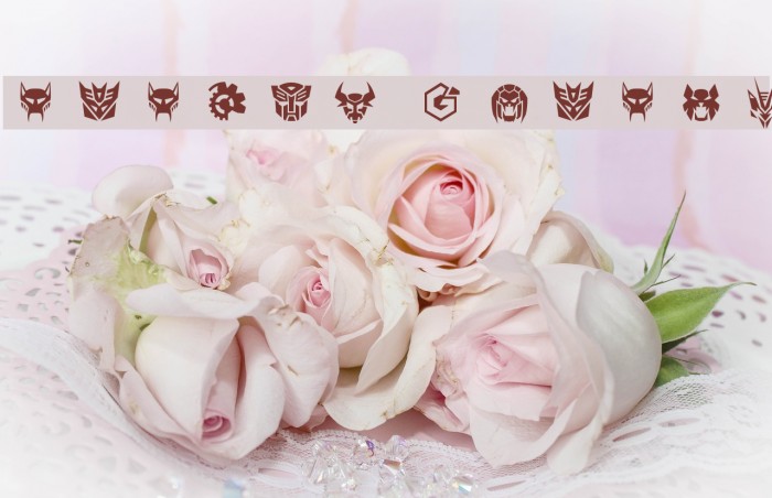 Robofan Symbols Font examples