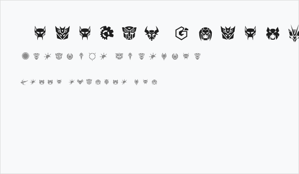 RobofanSymbols Business Card