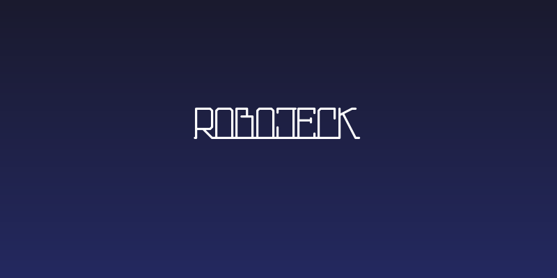 Robojeck Social Header