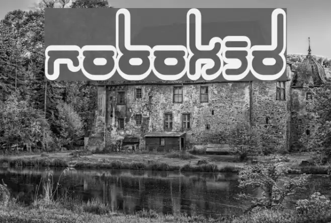 Robokid Font examples
