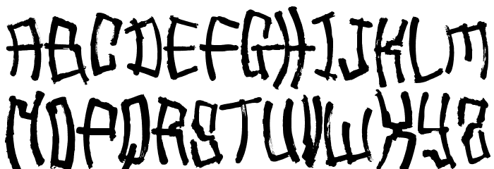 Robosans Font LOWERCASE