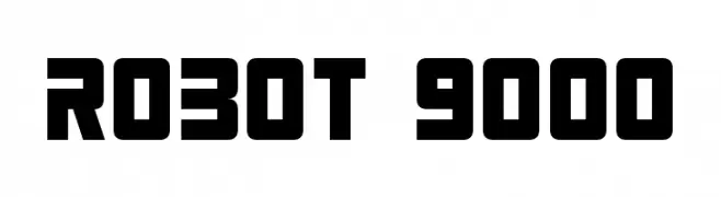 Robot 9000  नि: शुल्क फ़ॉन्ट्स डाउनलोड