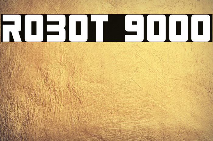 Robot 9000 Example 2