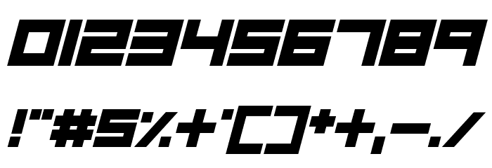 Robot Children Font OTHER CHARS
