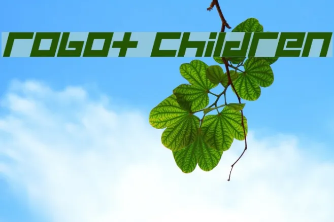 Robot Children Example 1