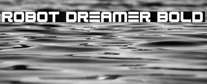 Robot Dreamer Bold Font examples