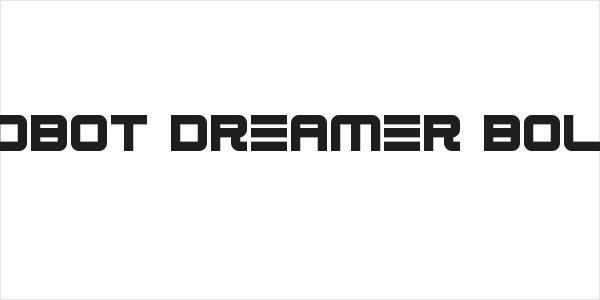 Robot Dreamer Bold Logo
